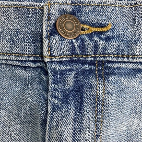 Old Navy Cuffed Boyfriend Denim Shorts size 16 - Picture 4 of 6